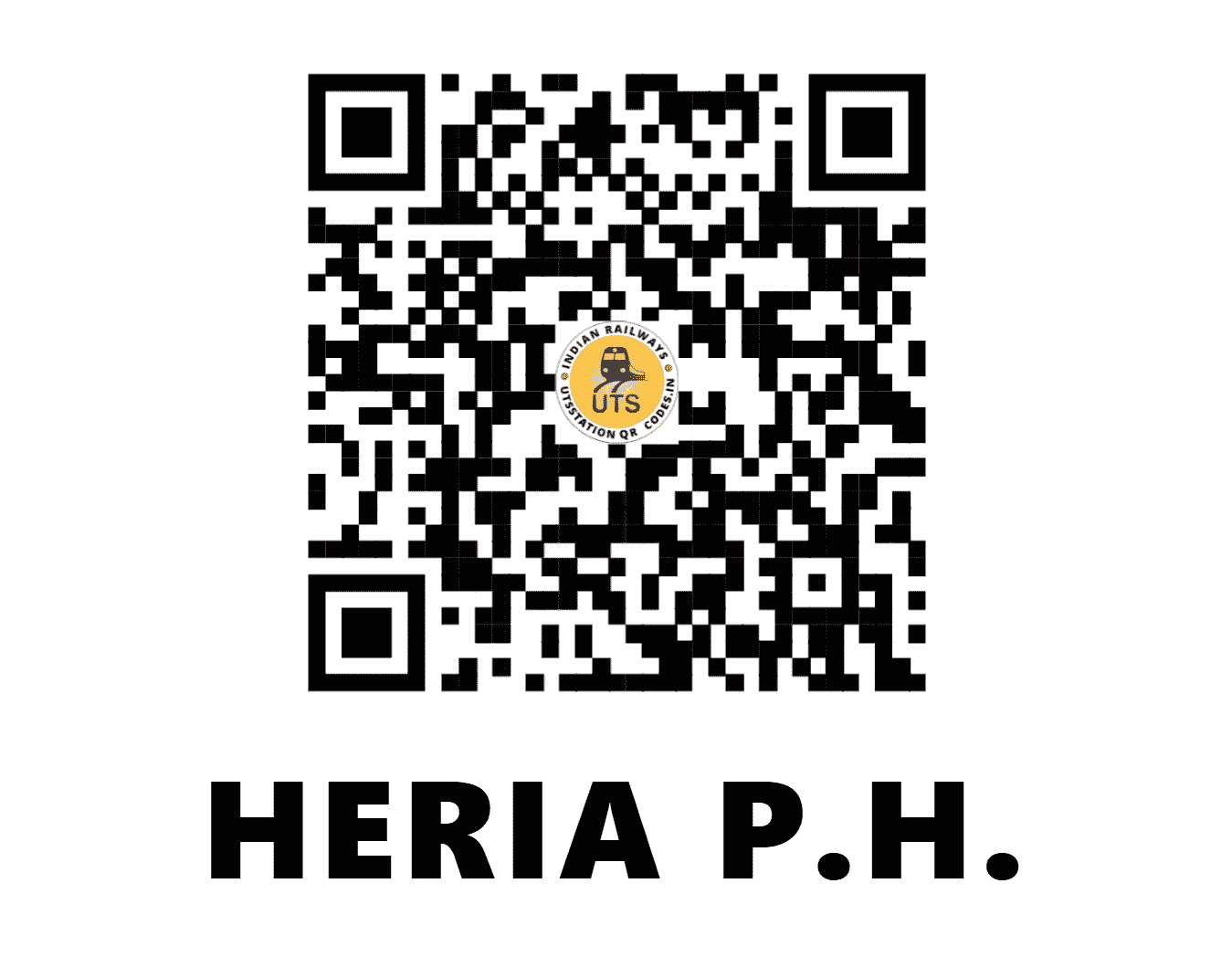 UTS QR Code for HERIA P.H. - HEN (SE - WEST BENGAL)